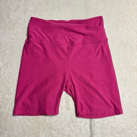 Lot‎ 2 Beyond Yoga Womens Spacedye At Your Leisure High Waisted Biker Shorts XL - Picture 2 of 16